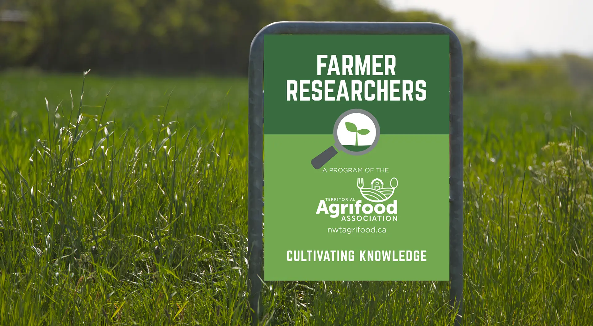 Farmer Research sign
