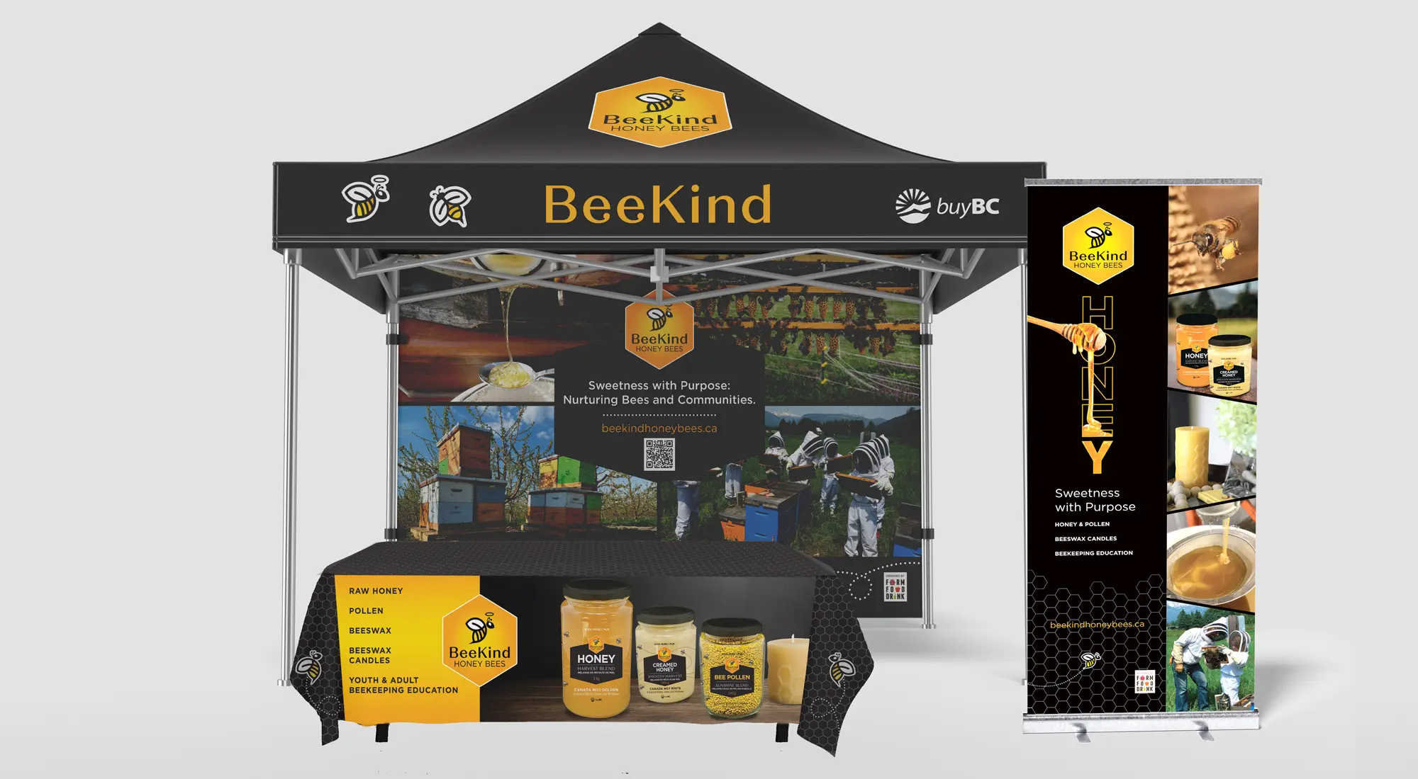 BeeKind Honey Bees