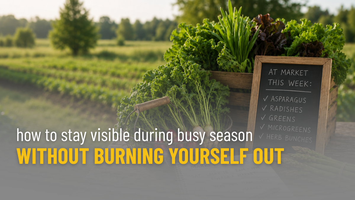 Staying Visible During Busy Season Without Burning Yourself Out